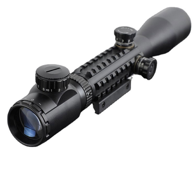 3-9x40 Illumina Green Red Dot Ottiche da caccia Sight Shooting Mirino tattico Airsoft Scope con supporti gratuiti da 11 mm o 20 mm