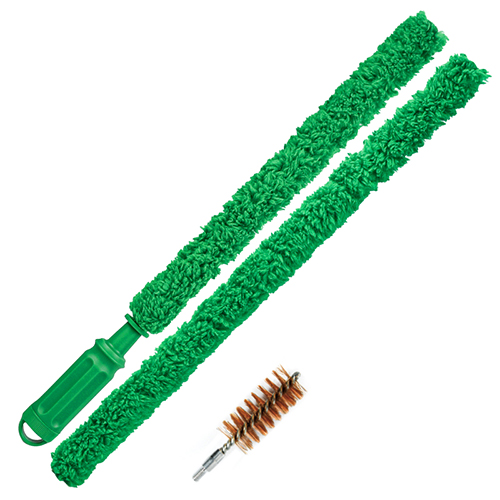 Pulizia del fucile in fibra floccata (sintetica) con comoda impugnatura. Cal.12/16 o Cal.20. Confezione da 2 pezzi, lunghezza operativa 930 mm.