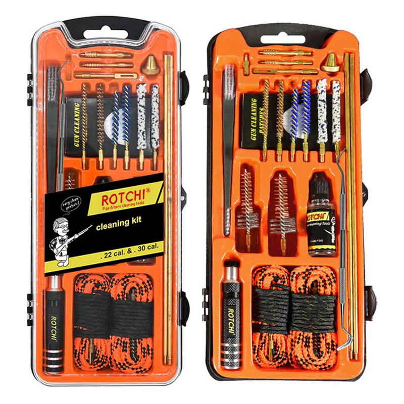 Kit pulizia pistola Kit fucile/fucile ad aria compressa .223.177 con corde forate