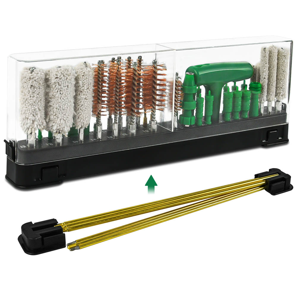 Accessori del kit di pulizia universale della pistola OEM ODM Forniture universali professionali per tutti i kit di pulizia delle pistole