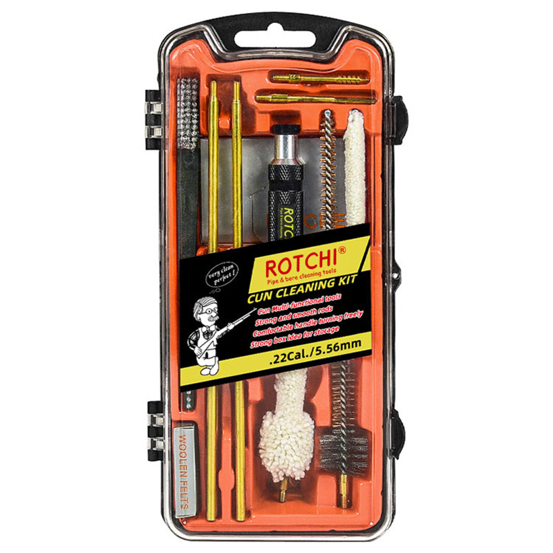 Kit per la pulizia della pistola da esterno. Kit per fucile