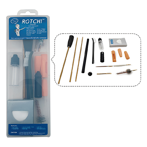 Kit per fucile con guida per il foro e olio per pistola