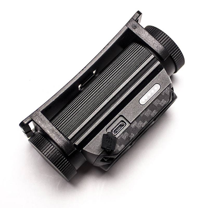 Lampada frontale a LED con ricarica USB impermeabile a 10 modalità con sensore intelligente