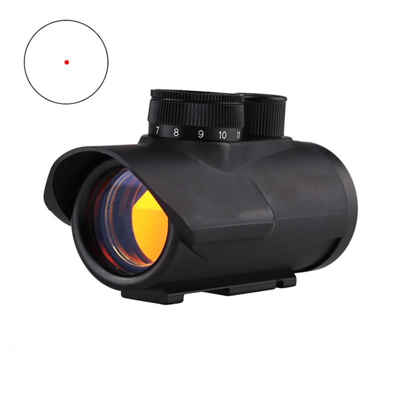 Mirino olografico RGB da caccia tattico 1x30 con mirino olografico RGB con supporto per guida Weaver Picatinny da 11 / 20mm